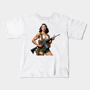 Tactical Girl Kids T-Shirt